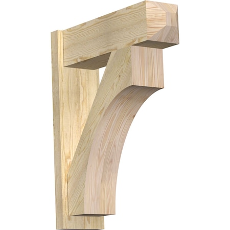 Ekena Millwork Westlake Craftsman Rough Sawn Outlooker, Douglas Fir, 8"W x 26"D x 32"H OUT08X26X32WTL04RDF